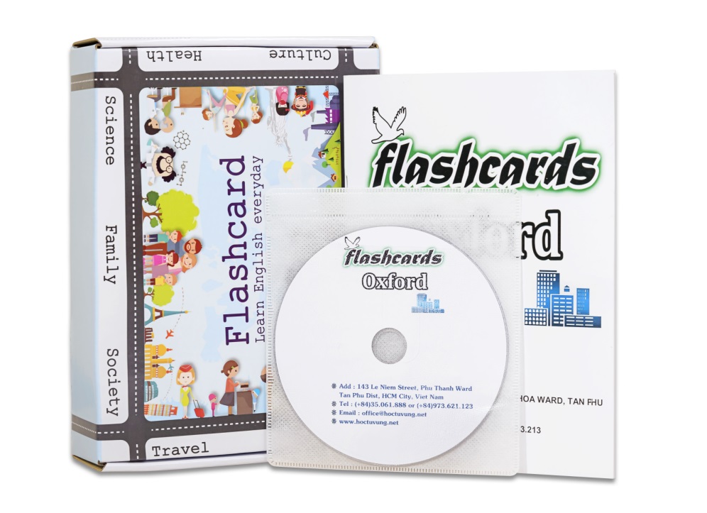 Flashcard TOEFL Basic Standard Kèm DVD (05AD)