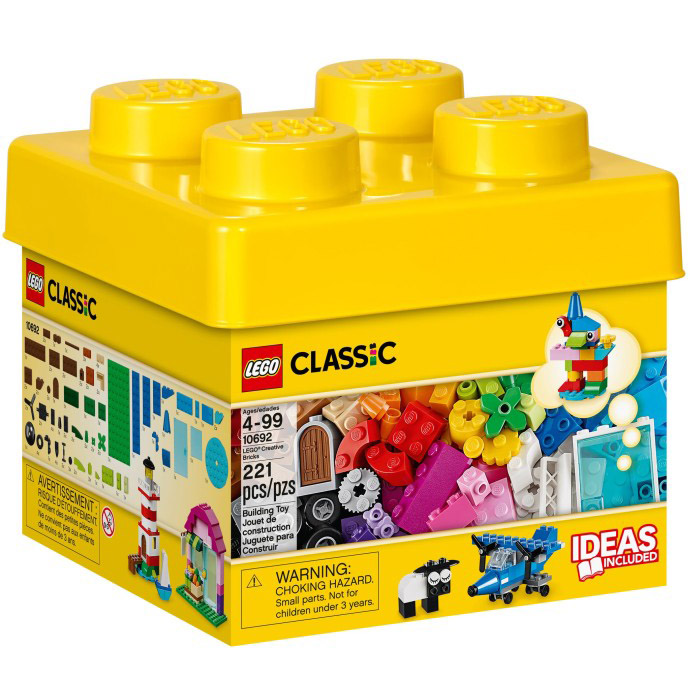 Giảm 53% Đồ chơi Mô Hình LEGO Classic 10692 Sáng Tạo (221 Mảnh Ghép) - N