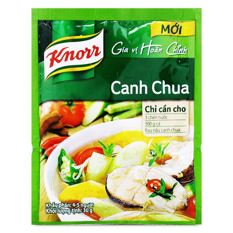 Knorr Gia Vị Hoàn Chỉnh Canh Chua (30g) - 21006088
