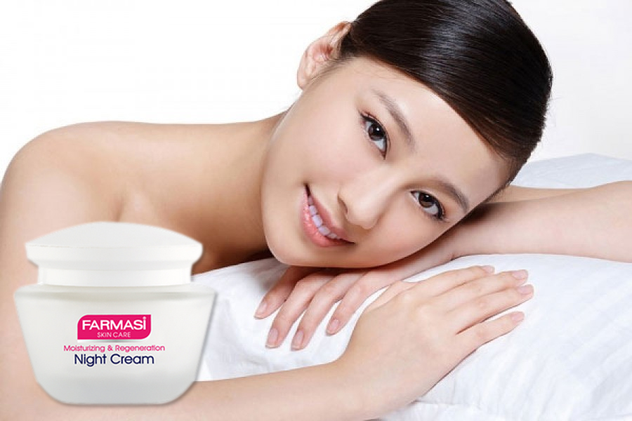 Kem Dưỡng Ban Đêm Cho Da Khô Và Da Nhạy Cảm Farmasi Night Cream For Dry Skin Farmasi 1804BAS03 (50ml)