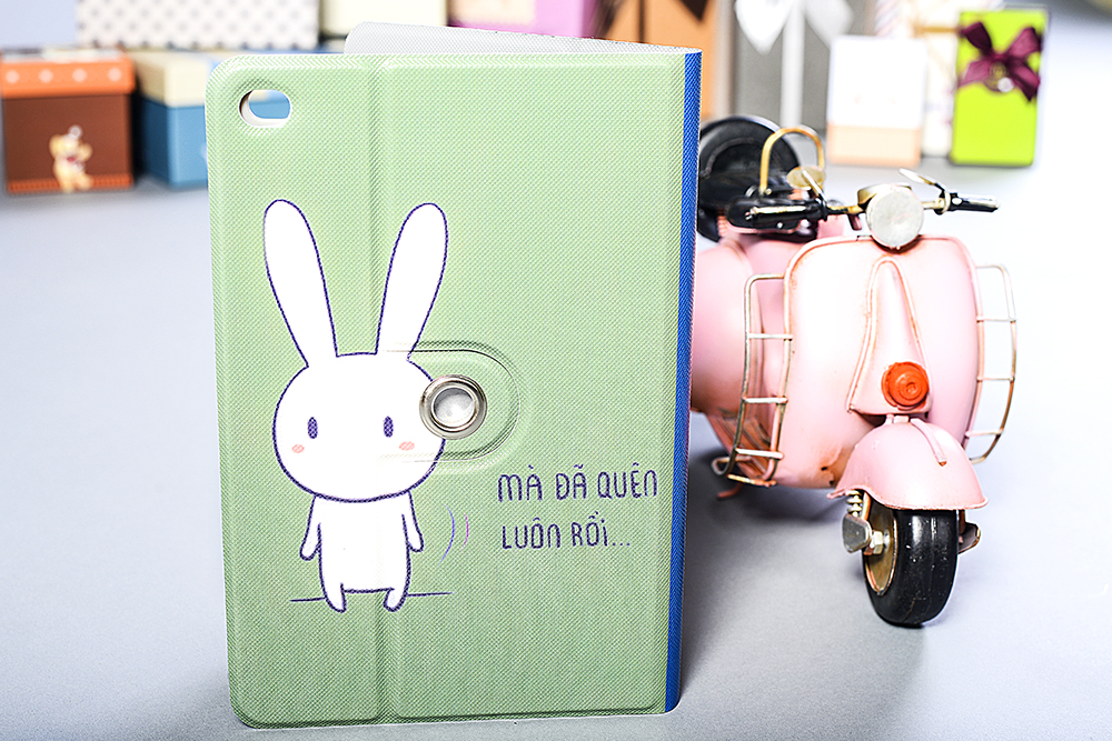 Bao Da iPad Mini 4 Mẫu Thiết Kế - Thỏ