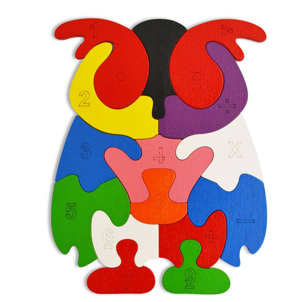 Ghép Hình Puzzle Tottosi - Cú Mèo 303016 (14 Mảnh Ghép)