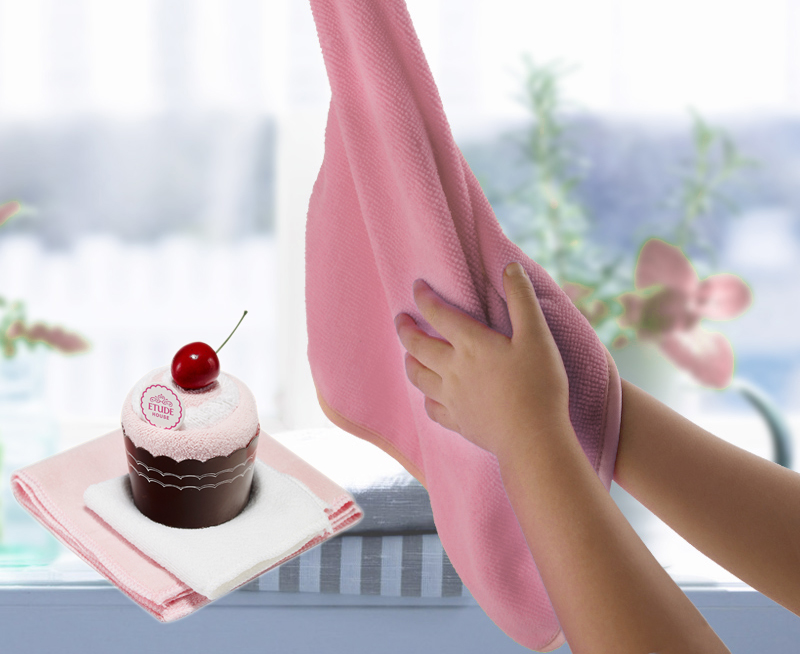 Khăn Bánh Hình Cupcake Etude House ET. 14\' Cupcake Hand Towel