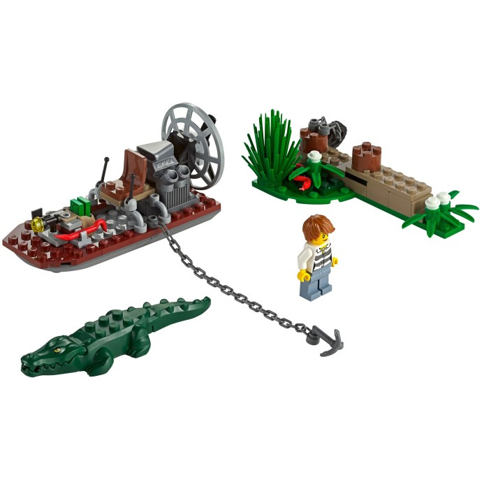 Mô Hình LEGO City - Trạm Cảnh Sát Đầm Lầy 60069 