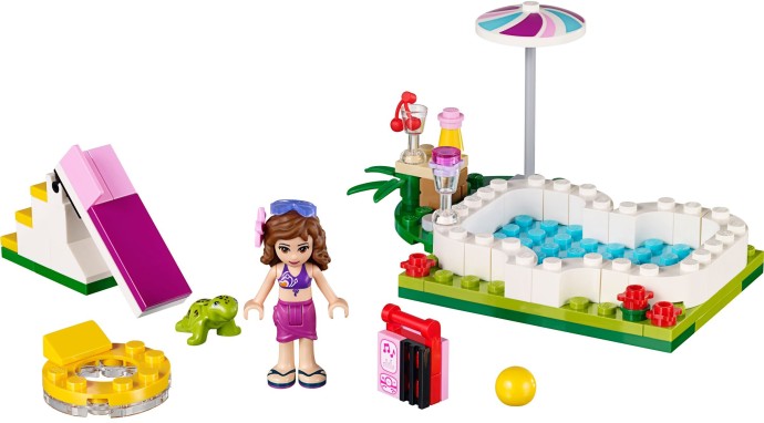 Mô Hình LEGO Friends - Bể Bơi Trong Vườn Của Olivia 41090