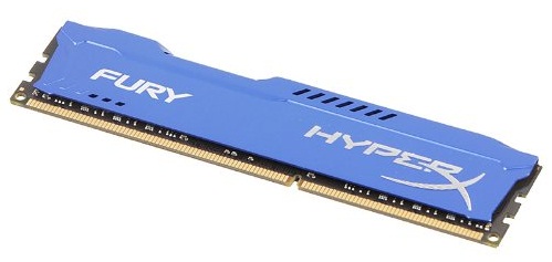 RAM Kingston 8G 1866MHZ DDR3 CL10 Dimm Fury Blue - HX318C10F/8