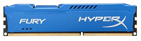 RAM Kingston 4G 1866MHz DDR3 CL10 Dimm HyperX Fury Blue - HX318C10F/4