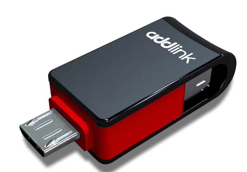 Dual USB Addlink T10 8GB - Micro USB & USB 2.0