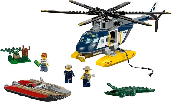 Mô Hình LEGO City - Trực Thăng Truy Đuổi 60067