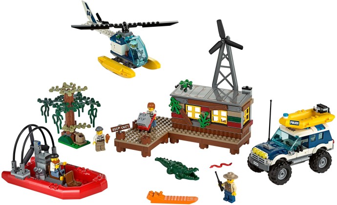 Mô Hình LEGO City - Hang Ổ Tội Phạm 60068