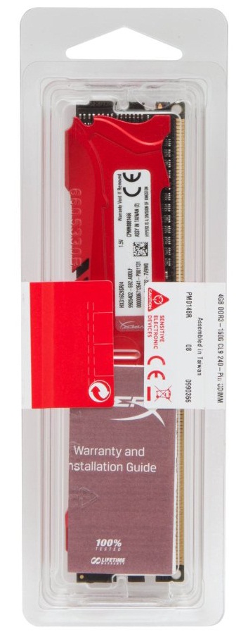 RAM Kingston 4GB 1866MHz DDR3 Non-ECC CL9 DIMM XMP HyperX Savage - HX318C9SR/4