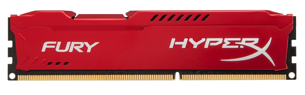RAM Kingston 8G 1600MHZ DDR3 CL10 Dimm Fury Red - HX316C10FR/8