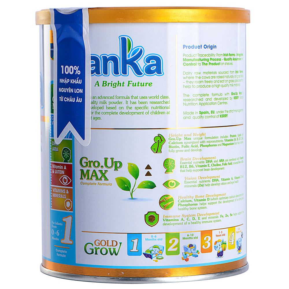 Sữa Anka Gold Grow Step 1 (400g)