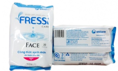 Gói 20 Khăn Ướt Fressi Care Face