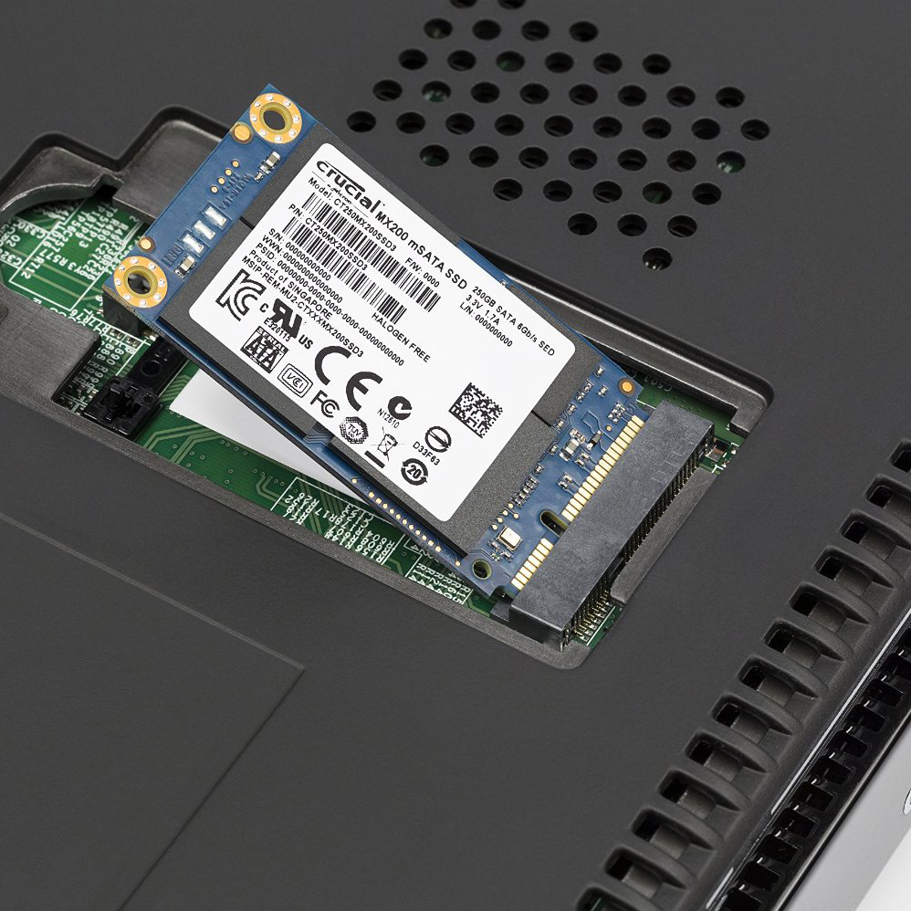 Ổ Cứng SSD Crucial MX200 250GB mSATA 3.6mm (CT250MX200SSD3)