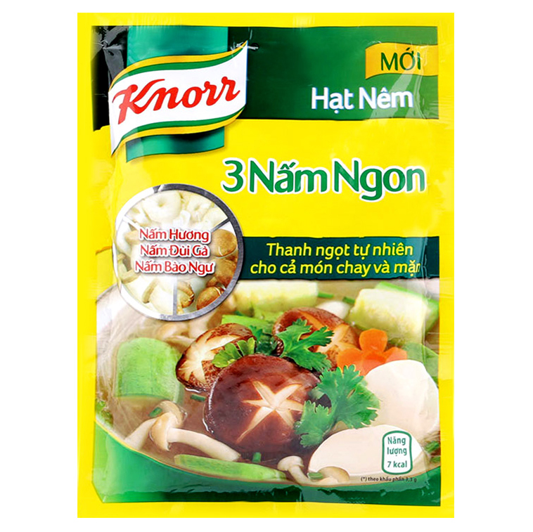 Hạt Nêm Knorr 3 Nấm Ngon (55g) - 21125682