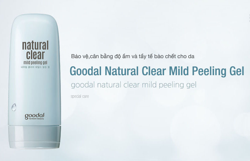 Tẩy Tế Bào Chết Cho Da Goodal Natural Clear Mild Peeling Gel (120ml)
