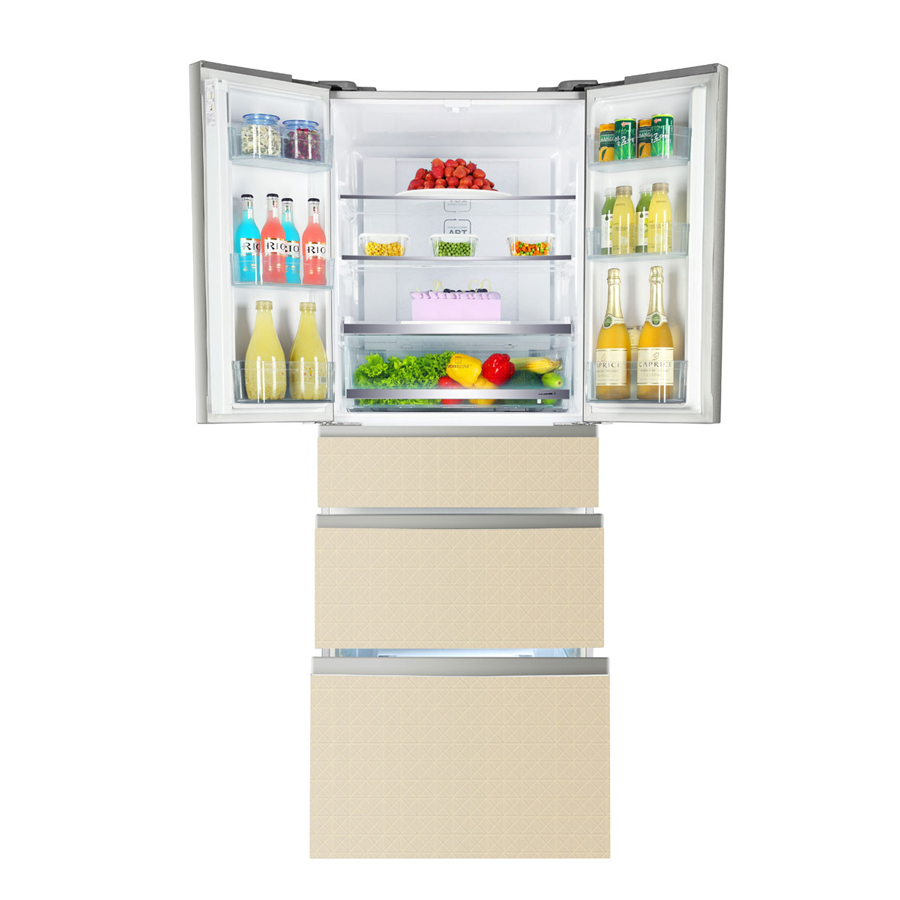 Tủ Lạnh Aqua Inverter 5 Cửa AQR-IFG55D (550L)