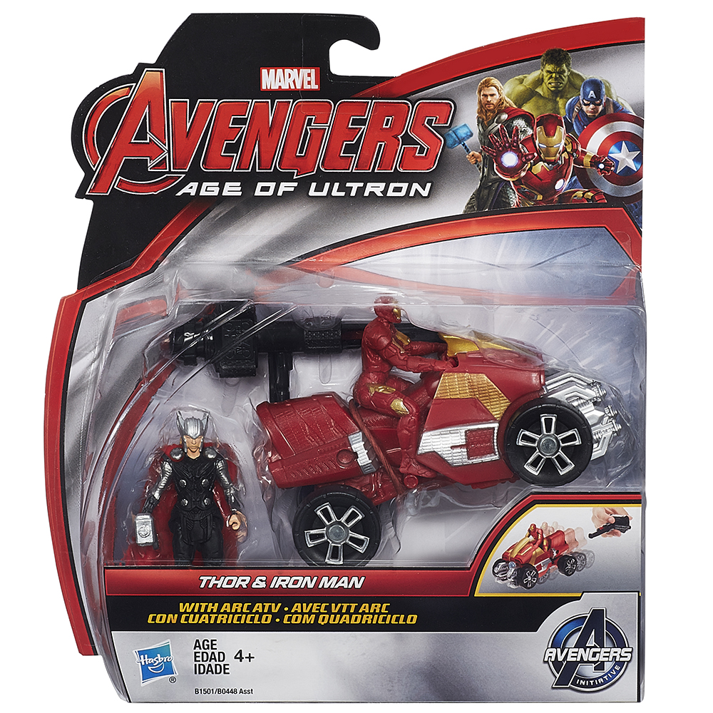 Mô Hình Avengers - Thor Và Iron Man Với Arc ATV B1501/B0448 