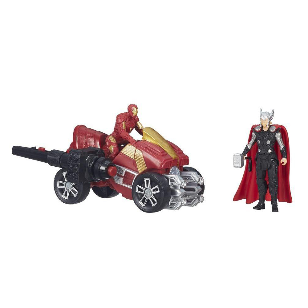 Mô Hình Avengers - Thor Và Iron Man Với Arc ATV B1501/B0448