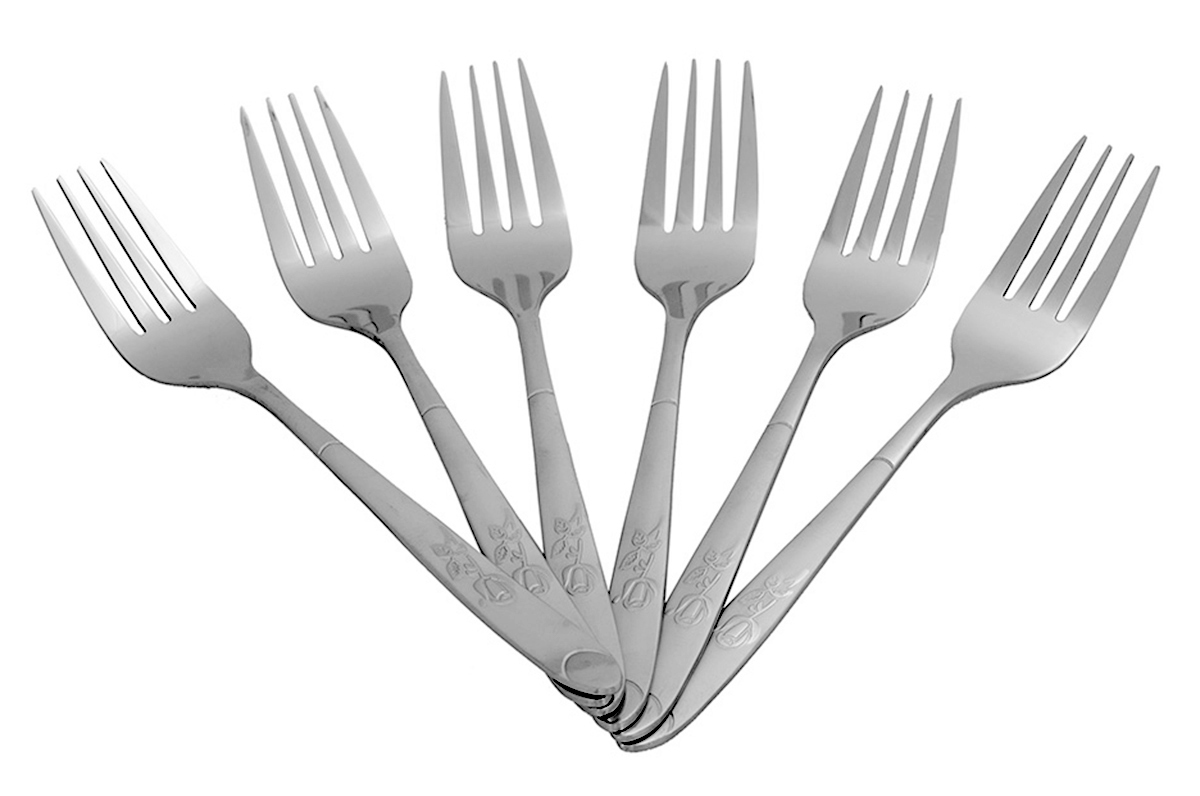 6 nĩa trong bộ sản phẩm Tableware IN.07-001