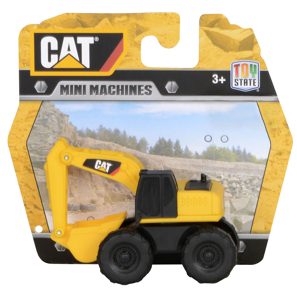 Đồ Chơi Lắp Ráp Toy State CAT - Xe Đào Đất Mini CAT34607E`