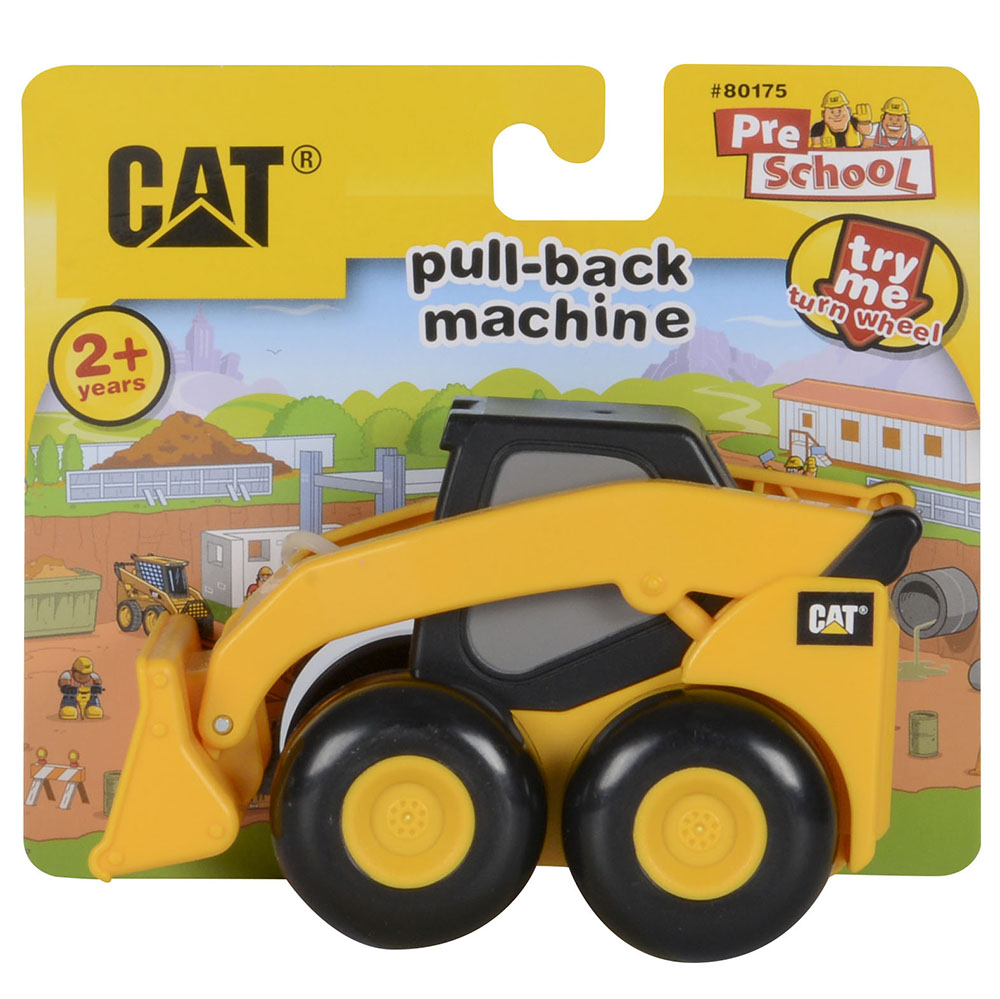 Đồ Chơi Lắp Ráp Toy State CAT - Xe Xúc Mini Bánh Trớn CAT80175S
