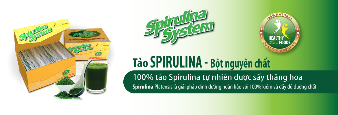 Thực Phẩm Chức Năng Bột Tảo Spirulina Nguyên Chất Pure Spirulina Platensis (Hộp 135g) - PSP_1