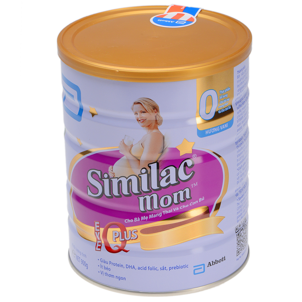 Sữa Bột Abbott Similac Mom SMAL Cho Bà Mẹ Mang Thai Và Cho Con Bú (900g)