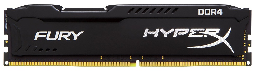 RAM Kingston 8GB 2666Mhz DDR4 CL15 DIMM Fury HyperX Black - HX426C15FB/8
