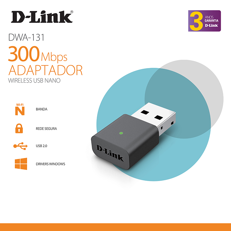 D-Link DWA-131 - Card Mạng Wireless Nano USB