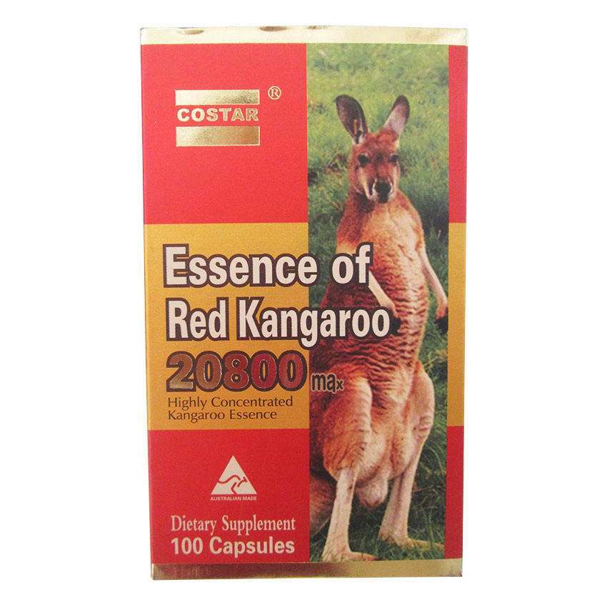 Thực Phẩm Chức Năng Viên Uống Tăng Cường Sinh Lực Nam Essence Kangaroo 20800mg | Tiki