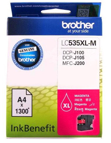 Brother LC-535XL M Ink Cho DCP-J100/J105/MFC-J200 (Đỏ)