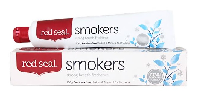 Kem Đánh Răng Hương Vị Mạnh Red Seal Smokers Toothpaste (100g) - 207023