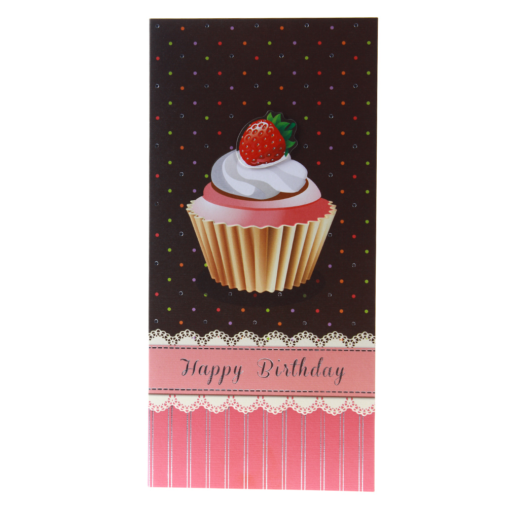 Thiệp Lovely Lace AEIOU Printing 0583 - Happy Birthday Mẫu 10
