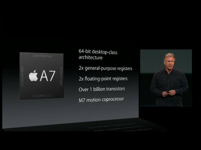  iPhone 5S Chip Apple A7 64-bit