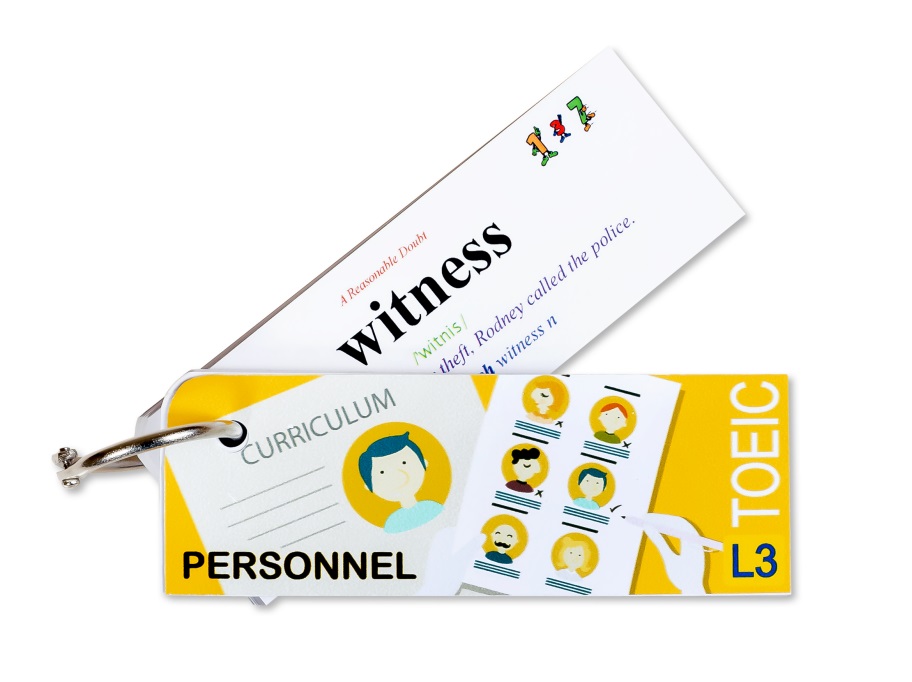Flashcard Personnel Best Quality (L3)