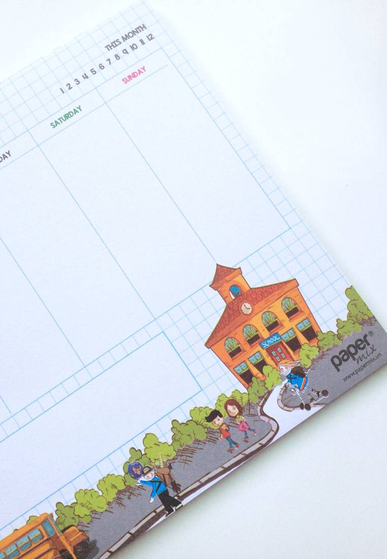 Notepad Planner Back To School - NP7
