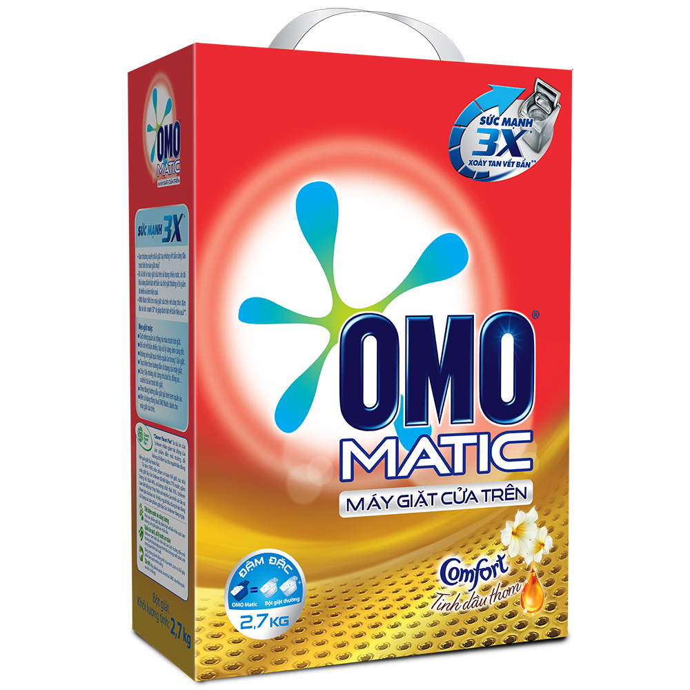 Hộp Bột Giặt OMO Matic Hương Comfort (2,7kg) - 21159689