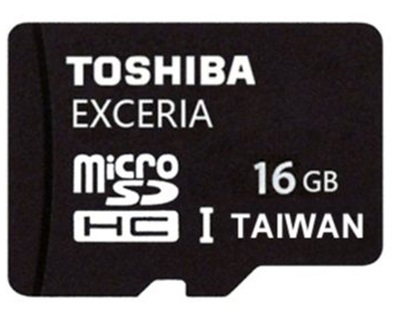 Thẻ Nhớ Micro SD Toshiba Exceria 16GB (Read 95MB/s - Write 60MB/s)