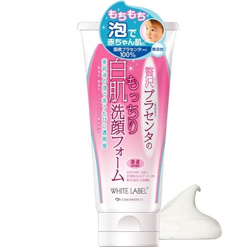 Sữa Rửa Mặt Dưỡng Da Trắng Mịn White Lable Premium Placenta Wash (110gr)