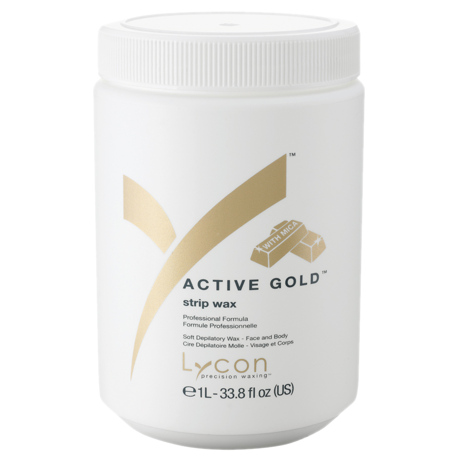 Sáp Mềm Tẩy Lông Kim Sa LYCON Strip Wax Active Gold™ 