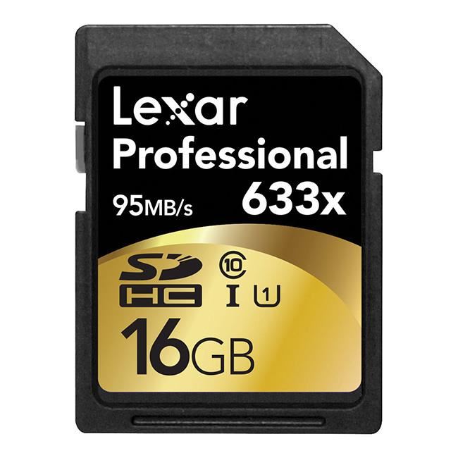 Thẻ Nhớ SDHC Lexar 16GB 633X