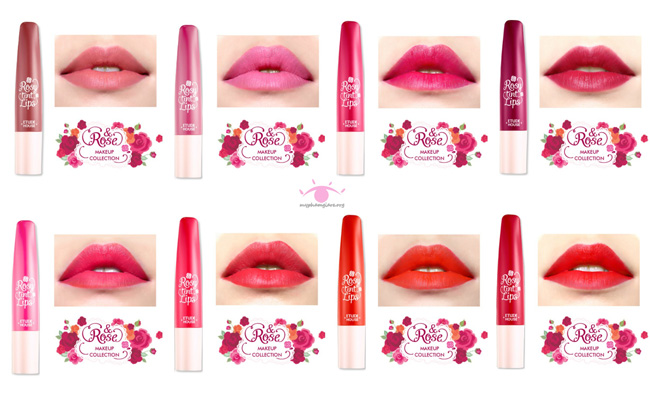 Son Kem Etude Rosy Tint Lips