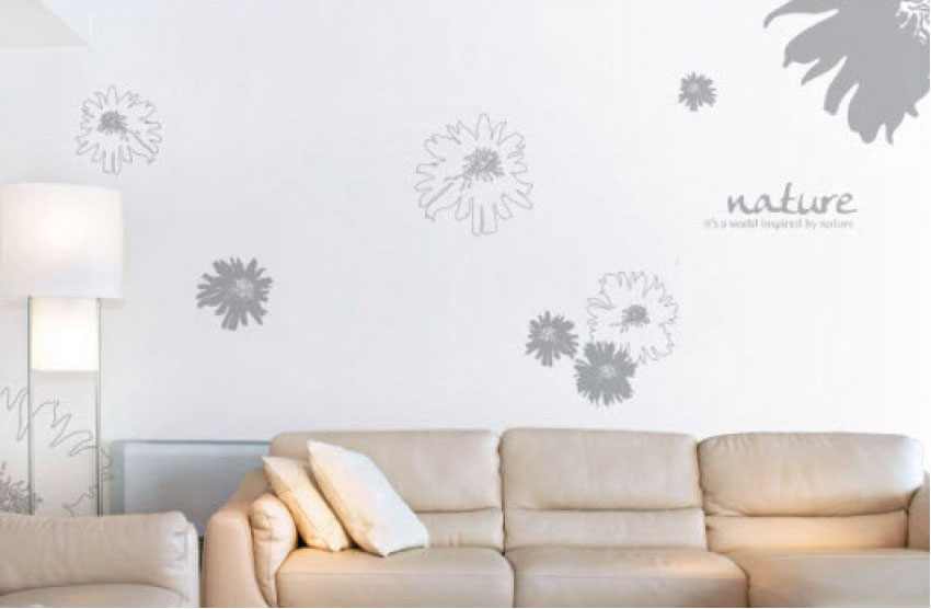 Decal Dán Tường NineWall Lovely Day NF033