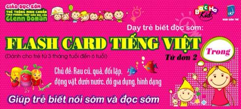 Flash Card Tiếng Việt 2 - Từ Đơn