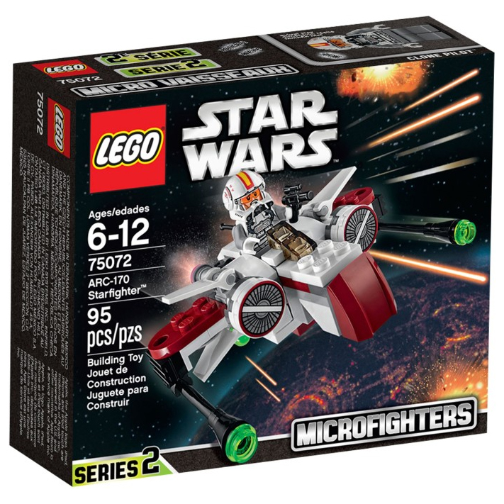 Mô Hình LEGO Starwars - Phi Thuyền Chiến Đấu ARC-170 75072