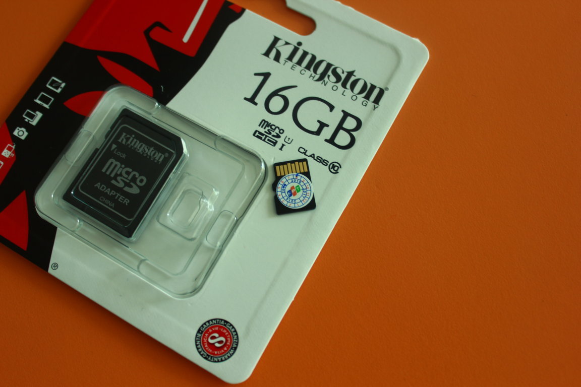 Thẻ Nhớ Micro SDHC Kingston 16GB Class 10