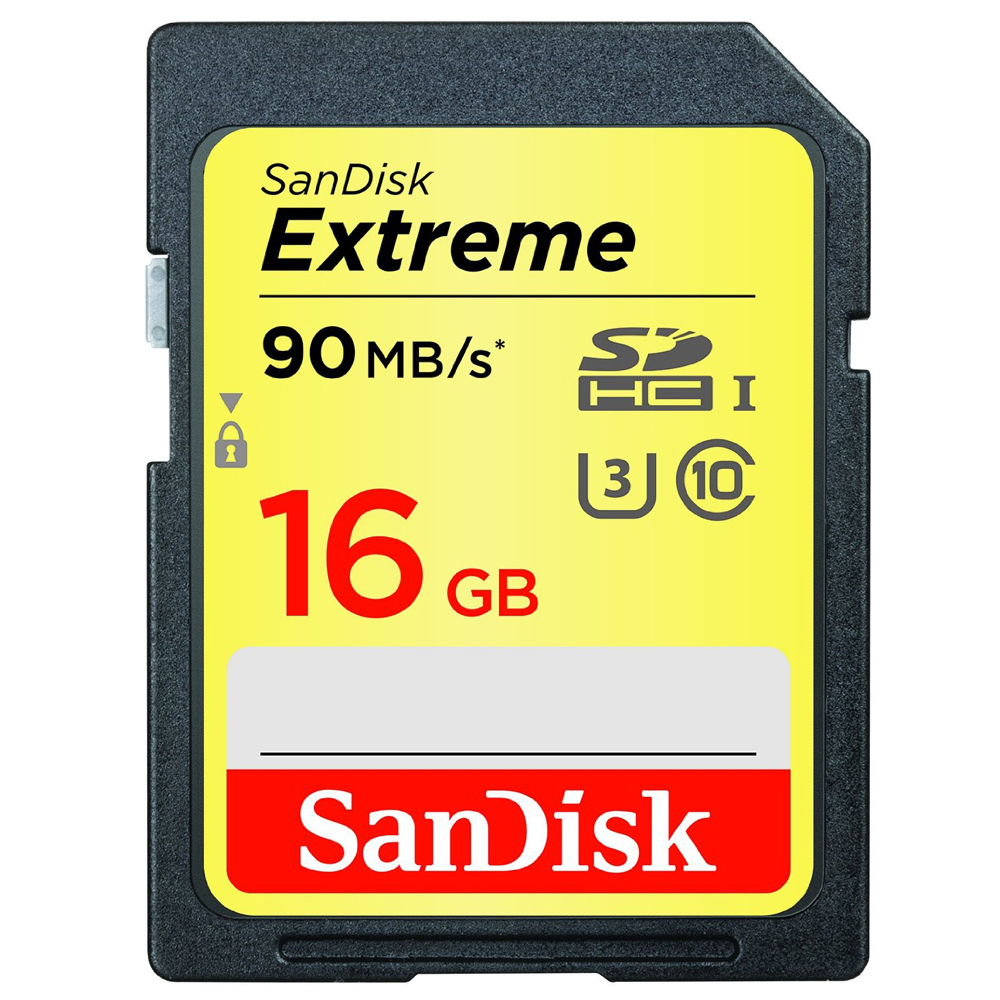 Thẻ Nhớ SDHC Extreme SanDisk 16GB 90MB/s