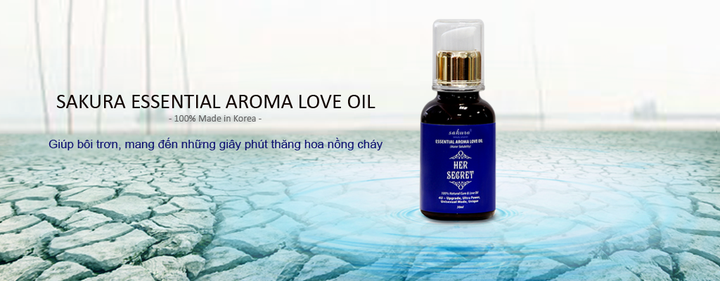 Tinh Dầu Tăng Khoái Cảm Sakura Essential Aroma Love Oil Water Solubility (30ml)